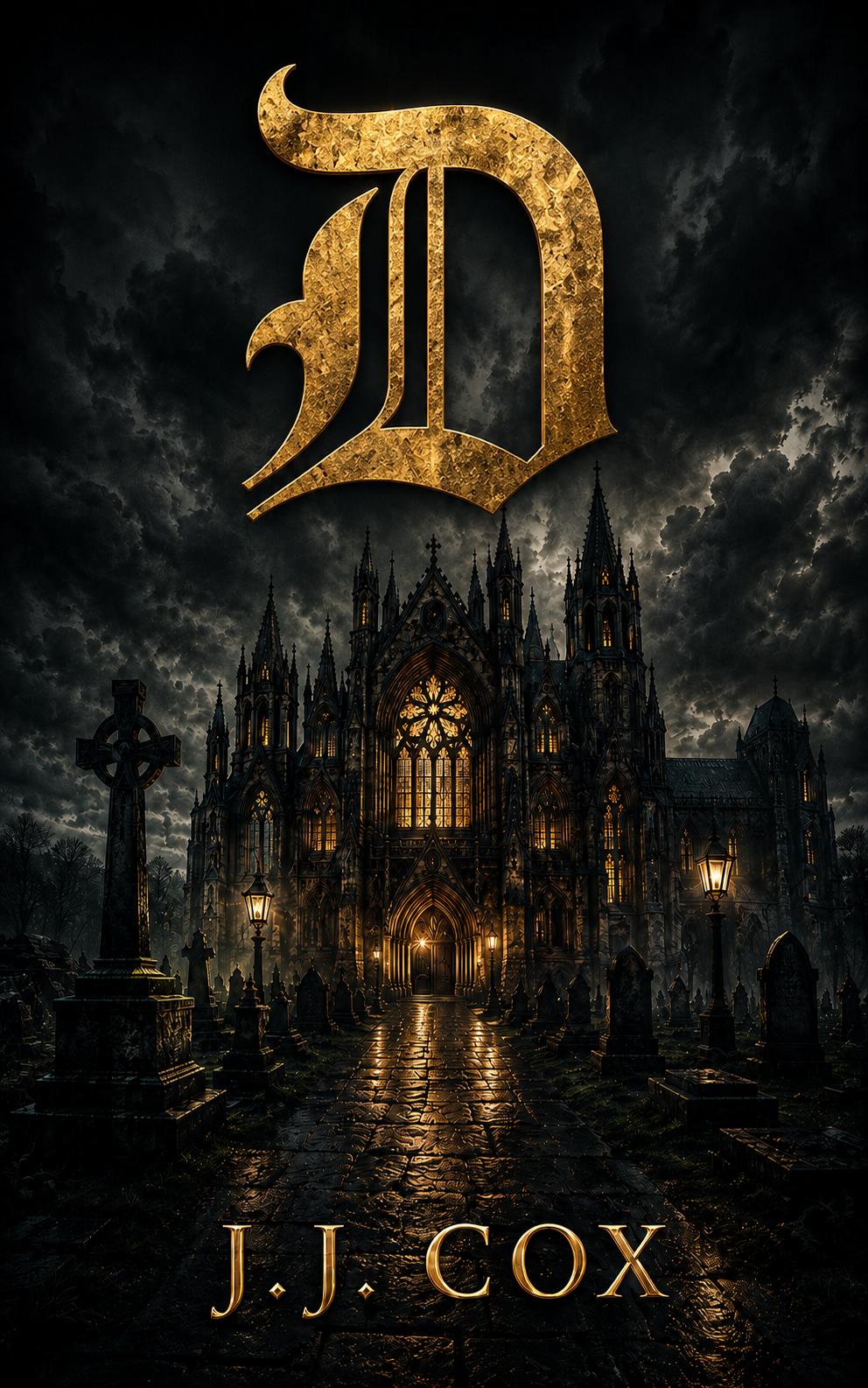 D by J. J. Cox cover art